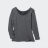 HEATTECH-T-shirt i bomuld til kvinder | Ekstra varm | Rund hals