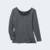 HEATTECH-T-shirt i bomuld til kvinder | Ekstra varm | Rund hals