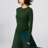 HEATTECH-t-shirt i kashmirblanding til kvinder | Ekstra varm