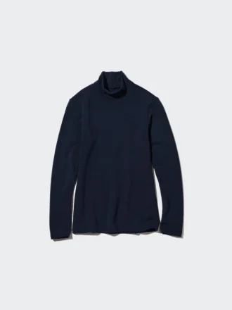 HEATTECH Ultra Warm T-shirt til kvinder | Høj hals