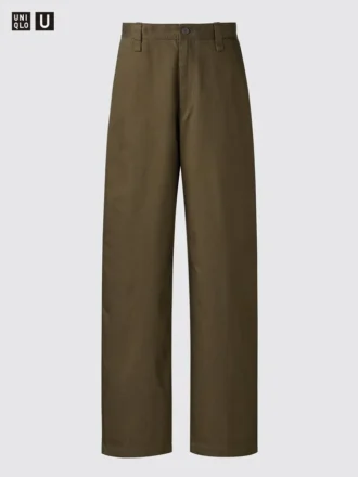 Herre-chino-bukser i bred pasform | Tall