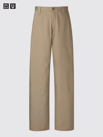 Herre-chino-bukser i bred pasform | Tall