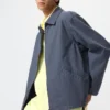 Herreblouson med lynlås