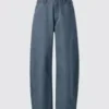 Herrejeans med bred benvidde
