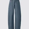 Herrejeans med bred benvidde
