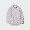 Herreskjorte i bredvævet stof | Button-down | Ternet