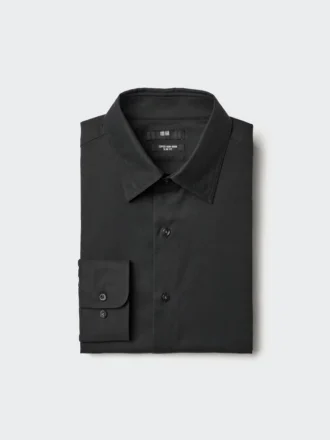 Herresuper-strygefri slim-skjorte | Almindelig krave