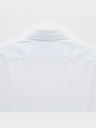 Herresuper-strygefri slim-skjorte | Almindelig krave | Stribet