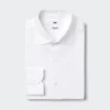 Herresuper-strygefri slim-skjorter | Spredt krave