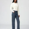 High Rise Regular Jeans til kvinder