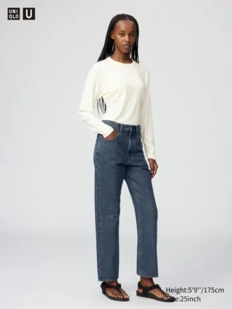High Rise Regular Jeans til kvinder