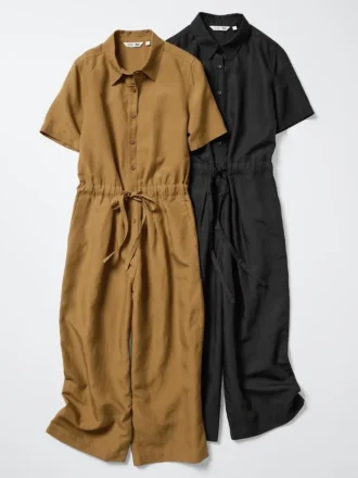 Jumpsuits i linneblanding til kvinder