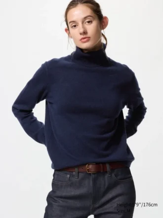 Kashmir-sweater til kvinder | Rullekraver