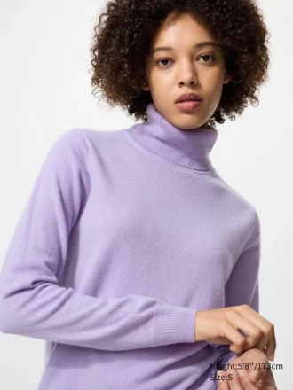 Kashmir-sweater til kvinder | Rullekraver