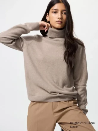 Kashmir-sweater til kvinder | Rullekraver
