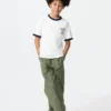 Kids AIRism bomulds-T-shirt med grafisk print