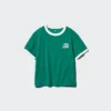 Kids AIRism bomulds-T-shirt med grafisk print