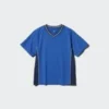 Kids DRY-EX V-hals T-shirt | Tofarvet