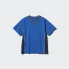 Kids DRY-EX V-hals T-shirt | Tofarvet