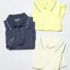 Kortærmet polo-sweater til kvinder