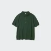 Kortærmet polo-sweater til kvinder
