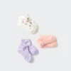 Korte babystrømper | 3 par