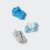 Korte babystrømper | 3 par