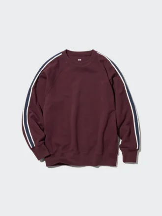 Langærmede T-shirts med sidestriber til mænd