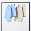 Lette shorts i linneblanding til kvinder