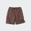 Lette shorts i linneblanding til kvinder