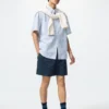 Lette shorts i linneblanding til mænd | 5″