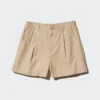 Linen-bomuldsshorts til børn