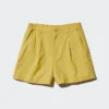 Linen-bomuldsshorts til børn