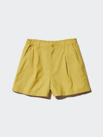 Linen-bomuldsshorts til børn