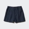 Linen-bomuldsshorts til børn