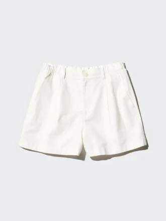 Linen-bomuldsshorts til børn