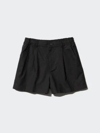 Linen-bomuldsshorts til børn