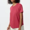 Linen T-shirt til kvinder