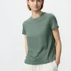 Linen T-shirt til kvinder