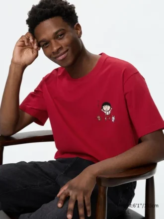 Manga Ut Shueisha 100Th UT grafisk T-shirt til mænd | Chibi Maruko-Chan