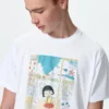 Manga Ut Shueisha 100Th UT grafisk T-shirt til mænd | Chibi Maruko-Chan