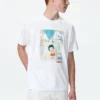 Manga Ut Shueisha 100Th UT grafisk T-shirt til mænd | Chibi Maruko-Chan