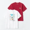 Manga Ut Shueisha 100Th UT grafisk T-shirt til mænd | Chibi Maruko-Chan