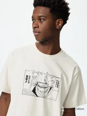 Manga Ut Shueisha 100Th UT grafisk T-shirt til mænd | Naruto
