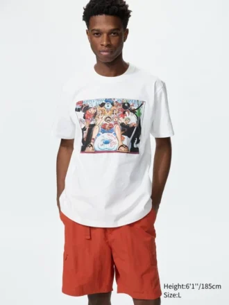 Manga Ut Shueisha 100Th UT Graphic T-shirt til mænd | One Piece