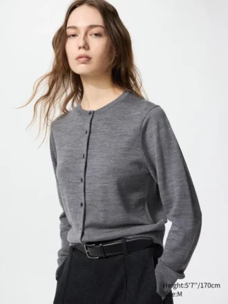 Merino-cardigan til kvinder
