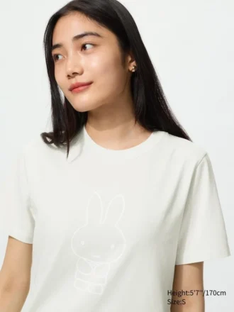 Miffy in Bloom UT grafisk T-shirt til kvinder