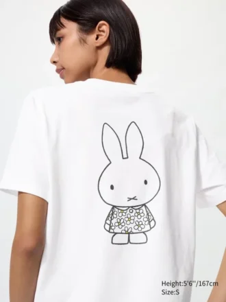 Miffy in Bloom UT grafisk T-shirt til kvinder
