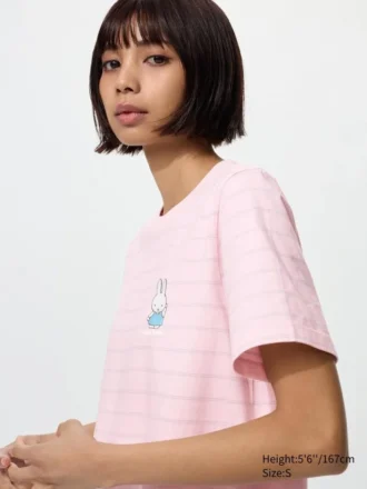Miffy in Bloom UT grafisk T-shirt til kvinder