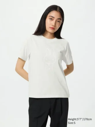 Miffy in Bloom UT grafisk T-shirt til kvinder